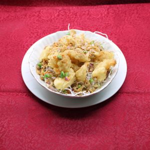 E~9. Peppercorn flavor shrimp - Shell less <br>(椒盐虾-无壳)