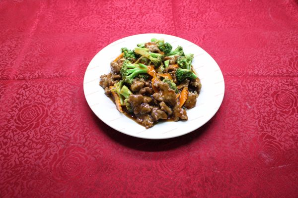 F~1。Broccoli and Beef<br>  芥蓝牛肉