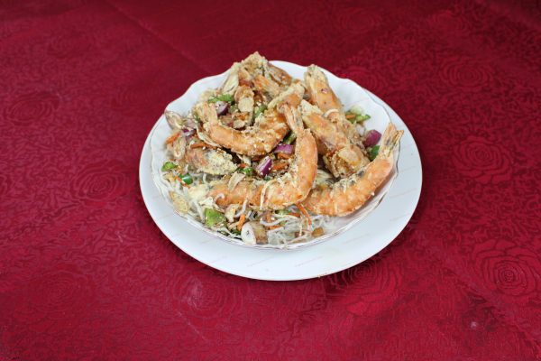 E~16 .Salt and Pepper Whole Shrimp <br> 椒盐整虾. ( 有壳 )