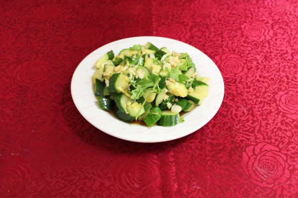 B~6. Smashed Cucumbers<br> 凉拌黄瓜