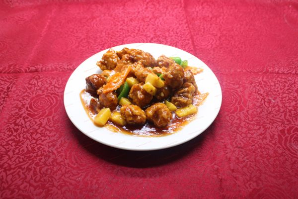 H~7. Pineapple Flavored Sweet and Sour Pork <br> 糖醋菠萝肉
