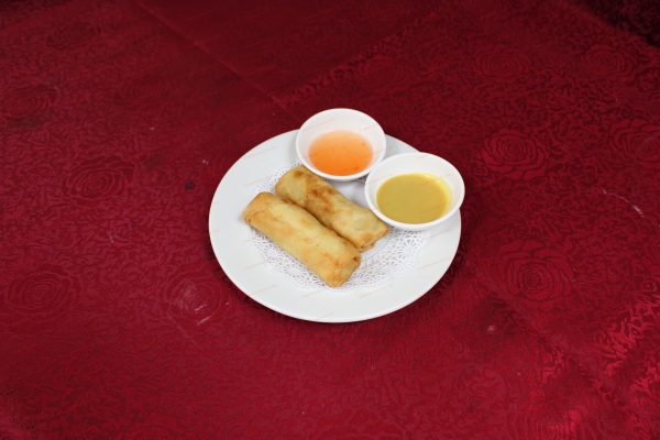 B~3.  Vegetarian Spring Rolls <br>素春卷