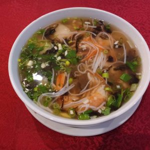 N~8. Daling Seafood soup ( L ) <br> 大连汤 ( 大碗 )
