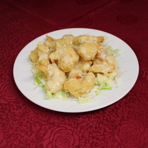 E-7 Creamy Sesame Shrimp<br>奶油芝麻虾