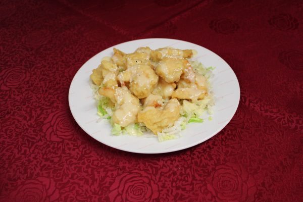 E-7 Creamy Sesame Shrimp<br>奶油芝麻虾