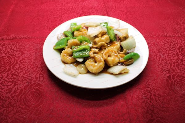 E~10. Cashew Shrimp  <br>腰果虾