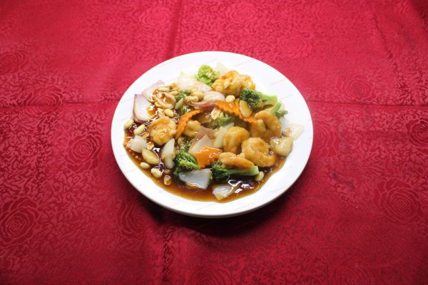 E~4. Kung Pao Shrimp <br> 宫保虾