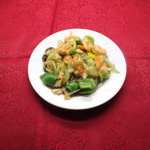 E~6. Shrimp with Garlic Sauce<br>鱼香虾