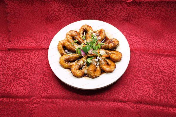 E~8. Braised Prawns <br> 㸆大虾
