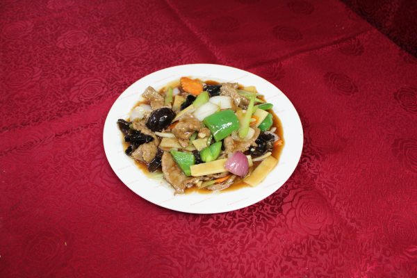 F-4. Beef with Garlic Sauce <br> 鱼香牛