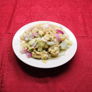 G~17. Chicken Slices with Mushrooms<br>蘑菇鸡片