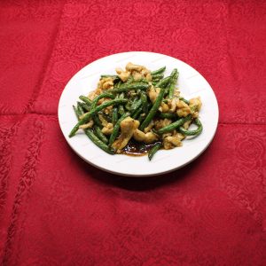G~18. Chicken with String Beans <br>四季豆鸡