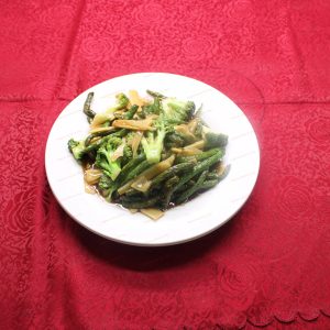 J~2. Stir-Fried Vegetables <br> 炒三素
