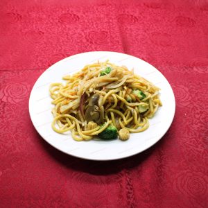L-6. Vegetable Lo Mein <br> 蔬菜捞面