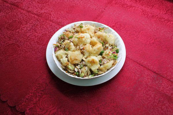 E~15. Salt and Pepper Scallops <br> 椒盐扇贝丁