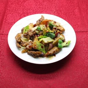 C~4. Griddle Pork Intestines 干锅肥肠
