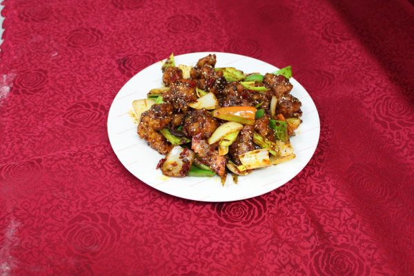 C~5. Griddled Chicken with Peppers 干锅鸡块