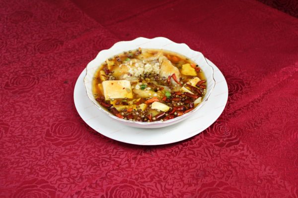 D~22. Spicy Boiled Fish Tofu 麻婆豆花鱼